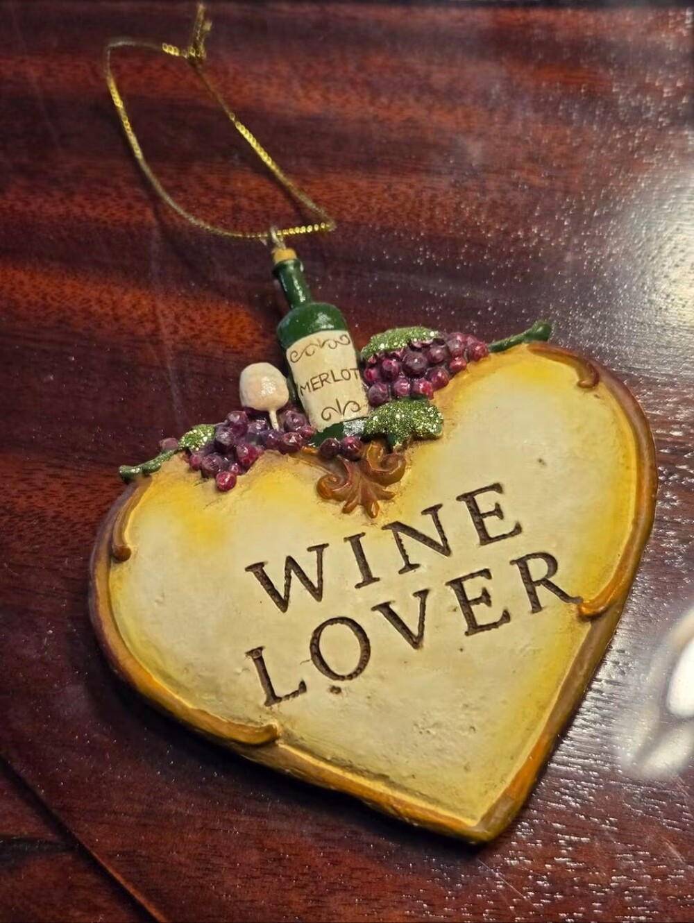 Wine Lover Ornament